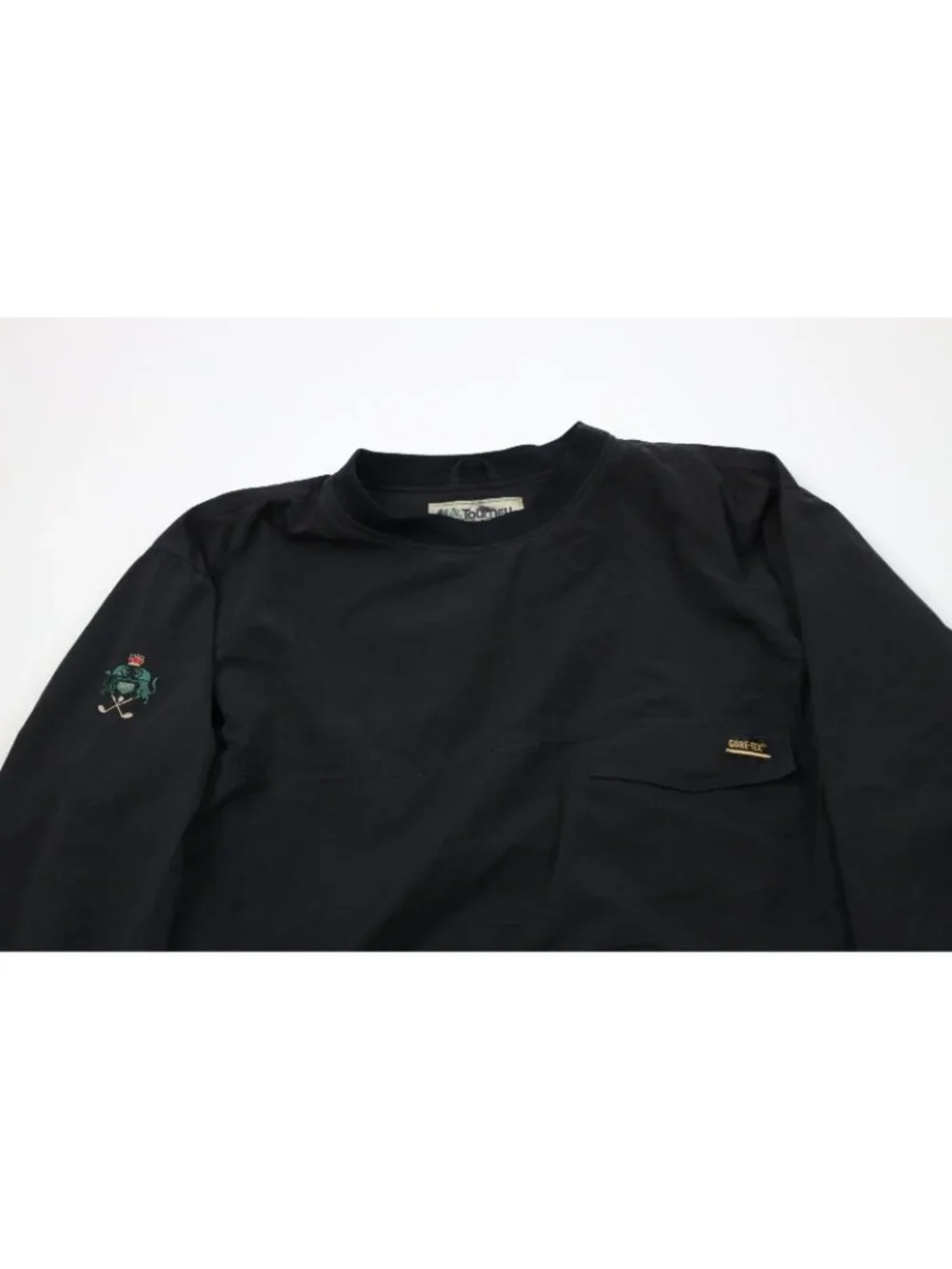 Vtg 90s Mens 2XL XXL 2 Piece Goretex Waterproof Golfing Rain Suit Jacket Black